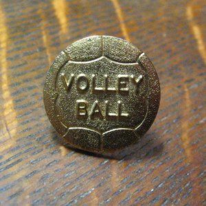 🏐 Volleyball School Athlete Vintage Lapel Pin